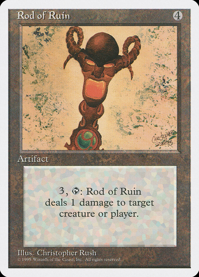 Rod of Ruin [Fourth Edition] | Tables and Towers