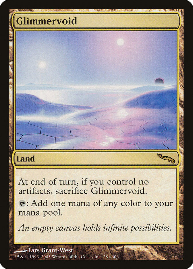 Glimmervoid [Mirrodin] | Tables and Towers