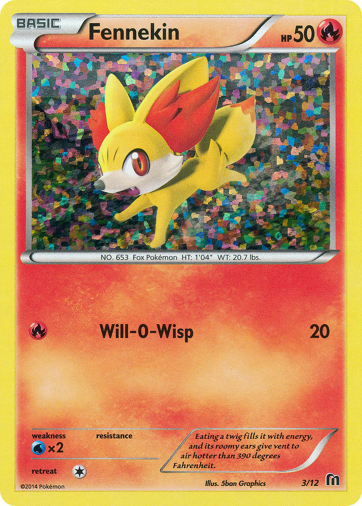 Fennekin (3/12) [McDonald's Promos: 2016 Collection] | Tables and Towers