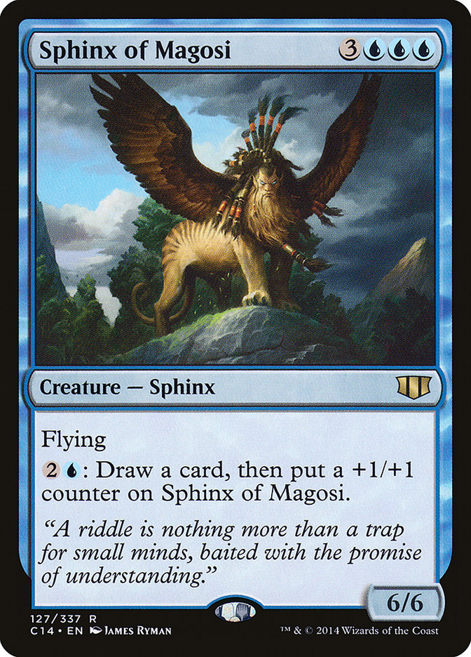 Sphinx of Magosi [Commander 2014] | Tables and Towers