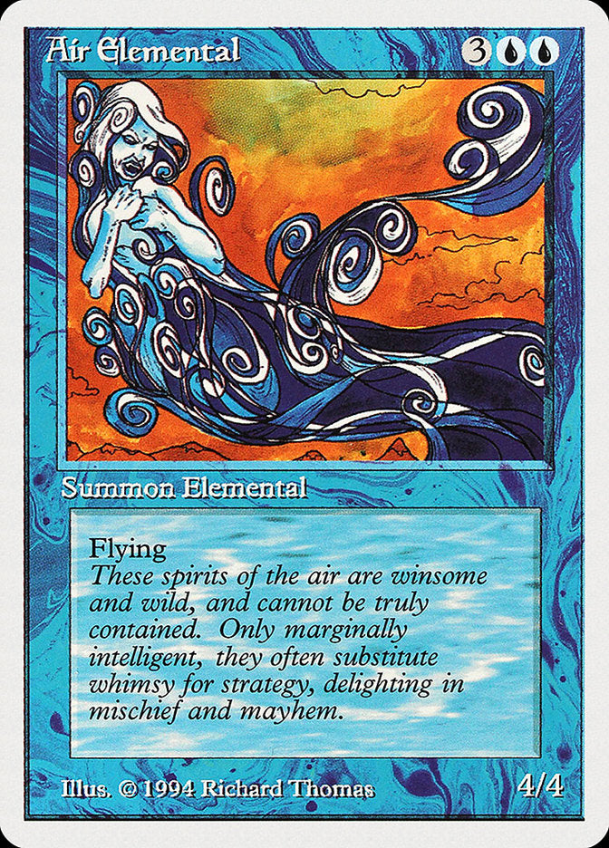 Air Elemental [Summer Magic / Edgar] | Tables and Towers