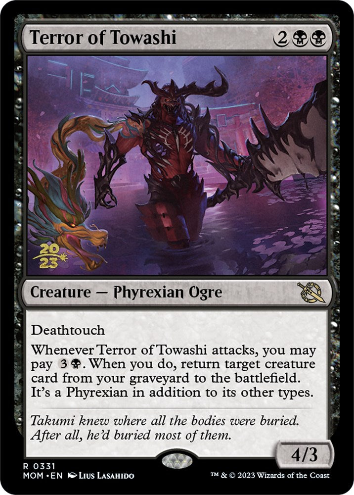 Terror of Towashi [March of the Machine Prerelease Promos] | Tables and Towers