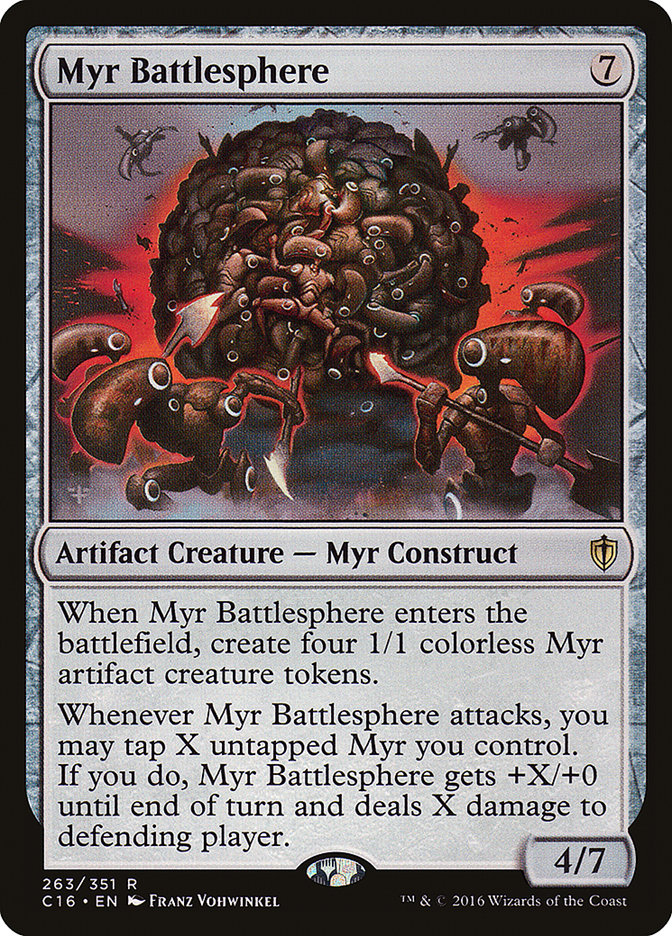 Myr Battlesphere [Commander 2016] | Tables and Towers