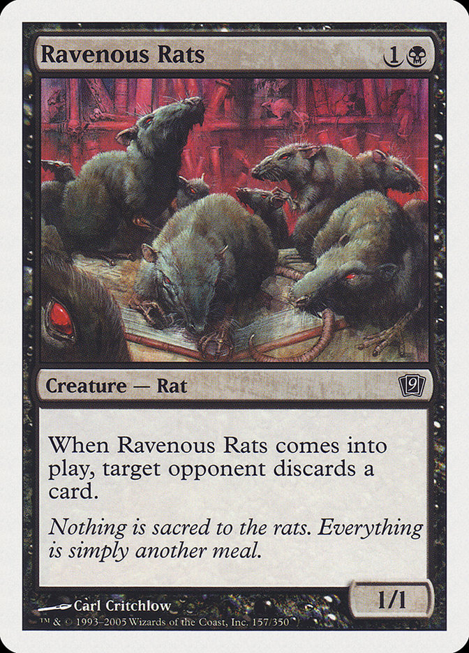 Ravenous Rats [Ninth Edition] | Tables and Towers