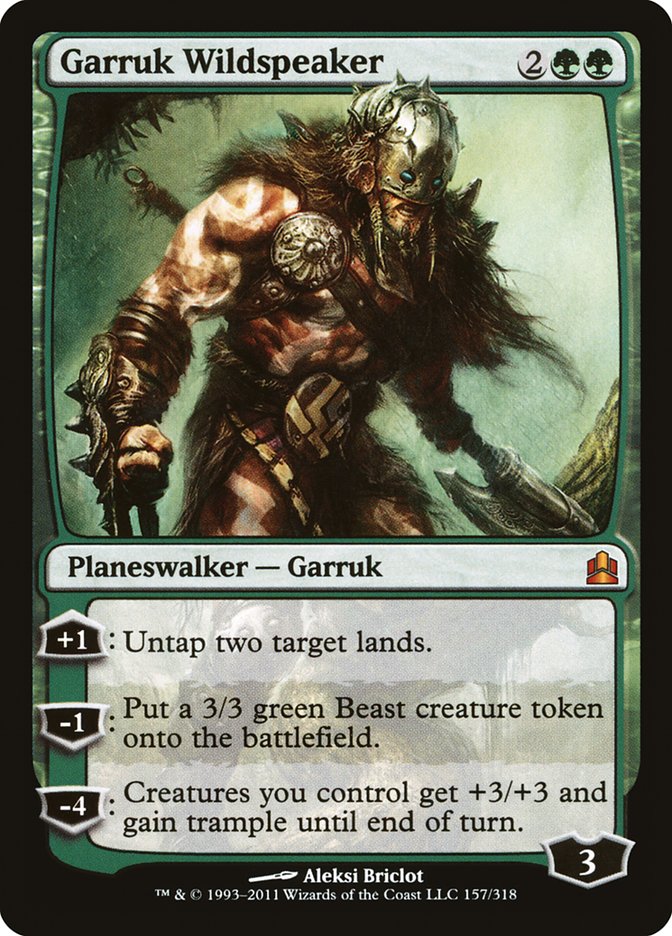 Garruk Wildspeaker [Commander 2011] | Tables and Towers