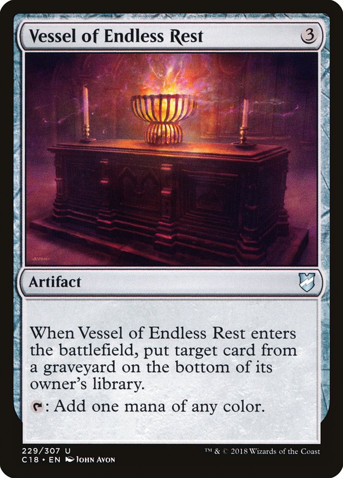 Vessel of Endless Rest [Commander 2018] | Tables and Towers