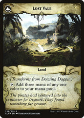 Dowsing Dagger // Lost Vale [Ixalan Prerelease Promos] | Tables and Towers