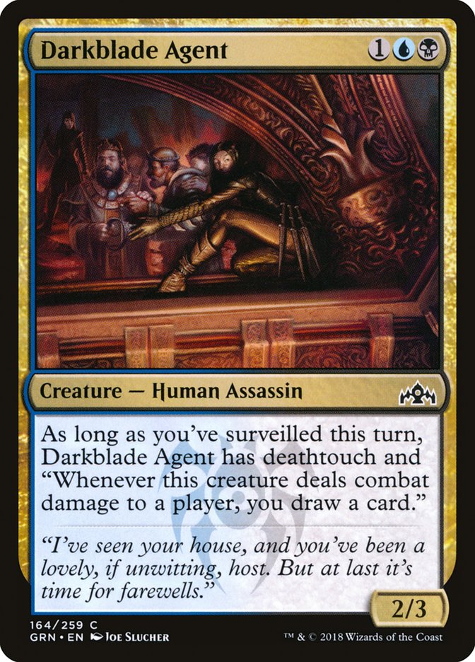 Darkblade Agent [Guilds of Ravnica] | Tables and Towers