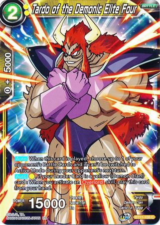 Tardo of the Demonic Elite Four (BT11-108) [Vermilion Bloodline] | Tables and Towers