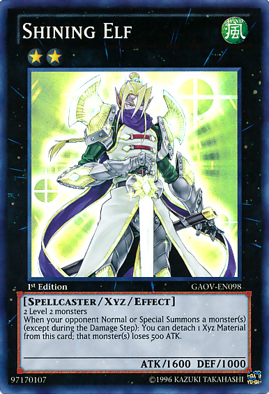 Shining Elf [GAOV-EN098] Super Rare | Tables and Towers