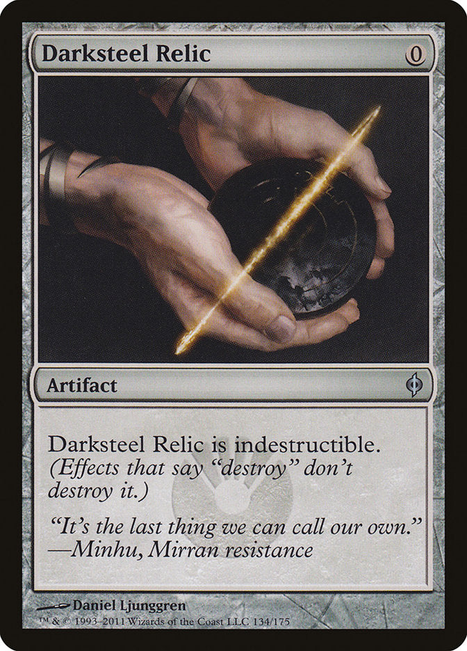 Darksteel Relic [New Phyrexia] | Tables and Towers