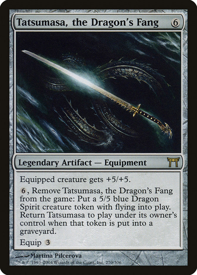 Tatsumasa, the Dragon's Fang [Champions of Kamigawa] | Tables and Towers