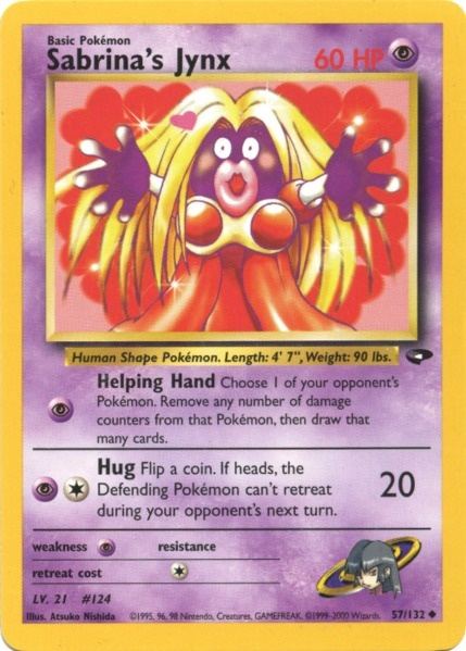 Sabrina's Jynx (57/132) [Gym Challenge Unlimited] | Tables and Towers