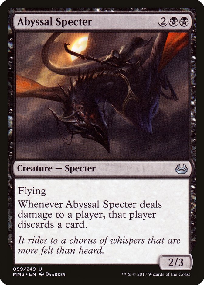 Abyssal Specter [Modern Masters 2017] | Tables and Towers