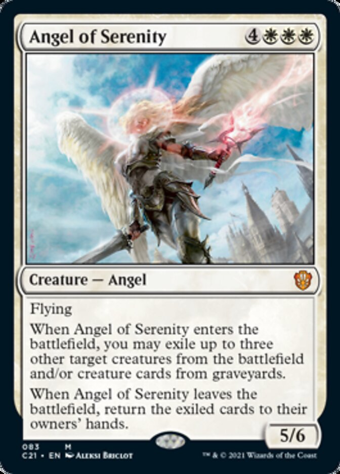 Angel of Serenity [Commander 2021] | Tables and Towers