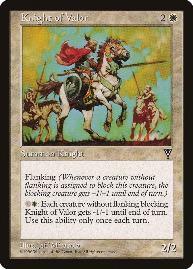 Knight of Valor [Visions] | Tables and Towers