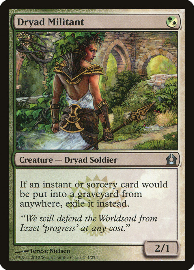 Dryad Militant [Return to Ravnica] | Tables and Towers