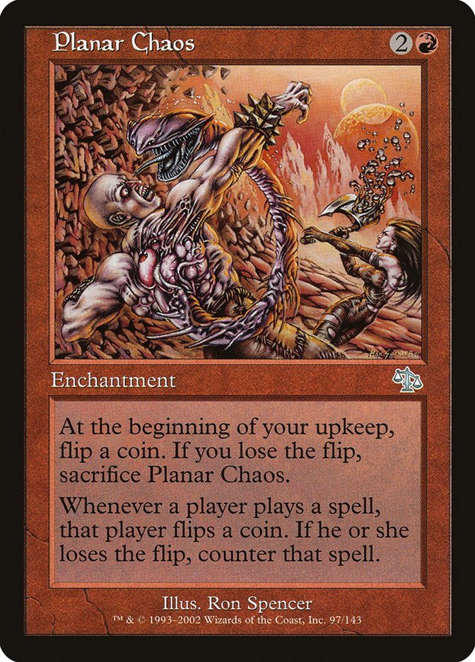 Planar Chaos [Judgment] | Tables and Towers