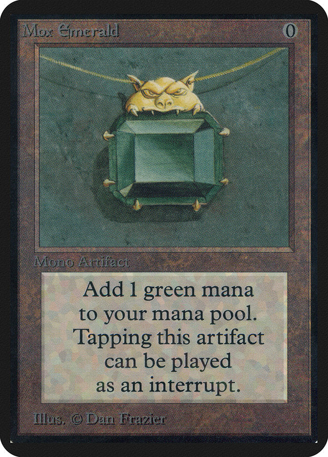 Mox Emerald [Alpha Edition] | Tables and Towers