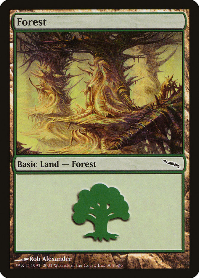 Forest (304) [Mirrodin] | Tables and Towers