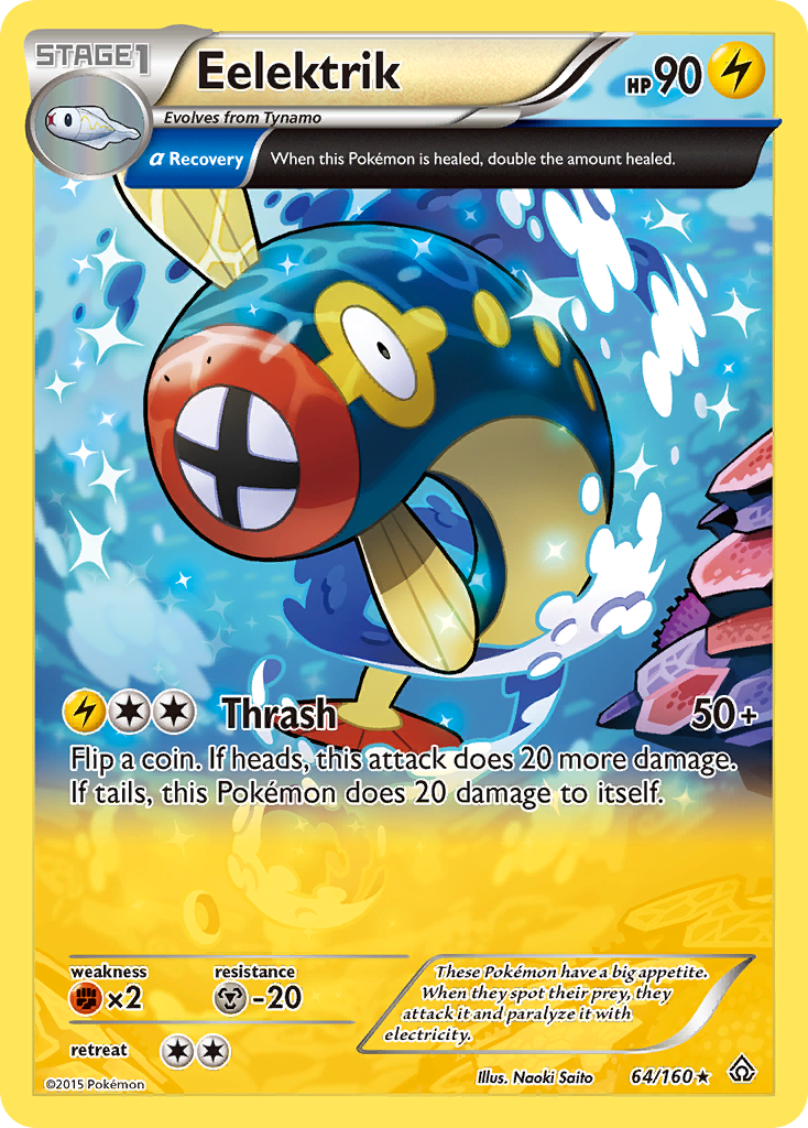 Eelektrik (64/160) [XY: Primal Clash] | Tables and Towers