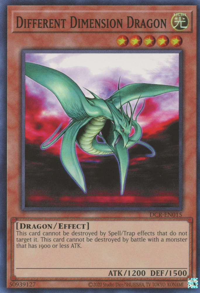 Different Dimension Dragon [DCR-EN015] Super Rare | Tables and Towers