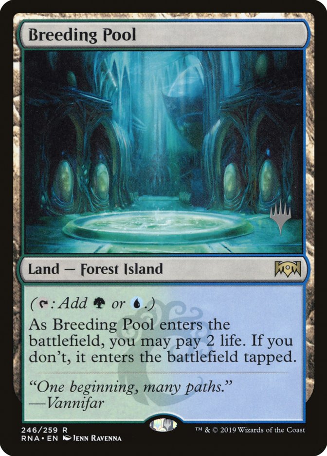 Breeding Pool (Promo Pack) [Ravnica Allegiance Promos] | Tables and Towers