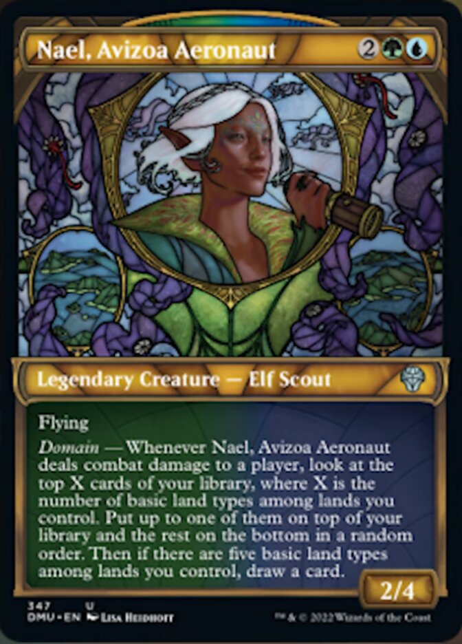 Nael, Avizoa Aeronaut (Showcase Textured) [Dominaria United] | Tables and Towers