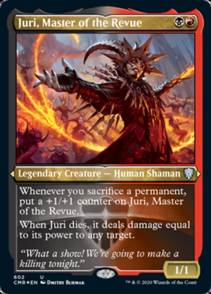 Juri, Master of the Revue (Etched) [Commander Legends] | Tables and Towers