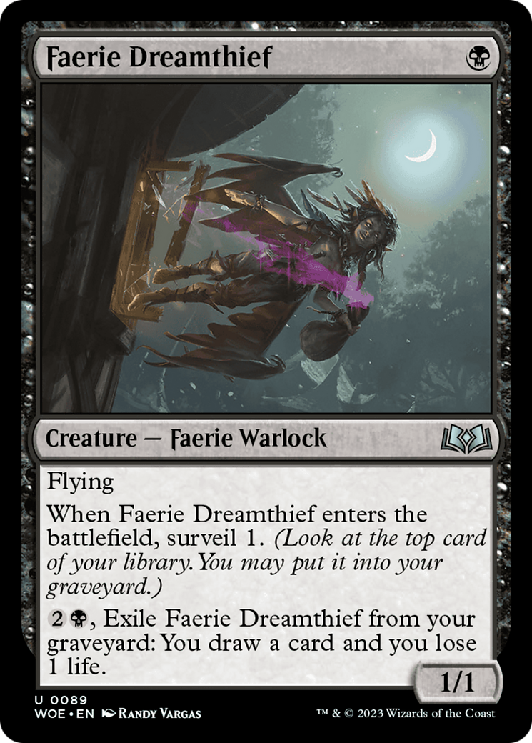 Faerie Dreamthief [Wilds of Eldraine] | Tables and Towers