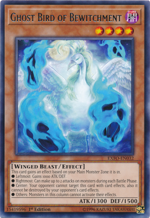 Ghost Bird of Bewitchment [EXFO-EN032] Rare | Tables and Towers