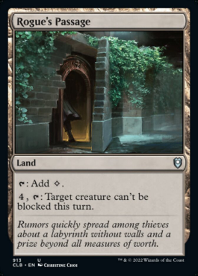 Rogue's Passage [Commander Legends: Battle for Baldur's Gate] | Tables and Towers