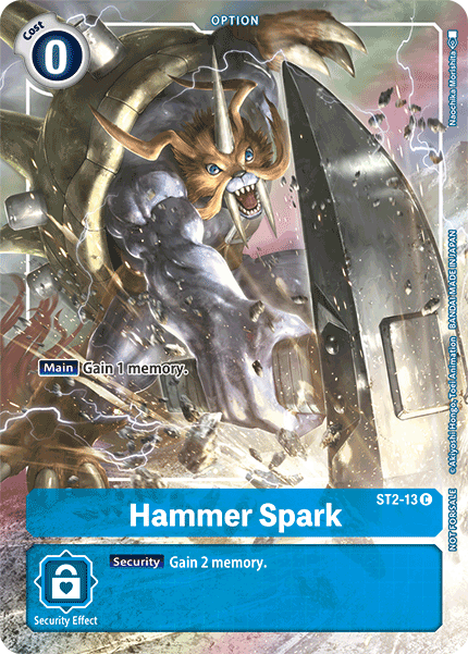 Hammer Spark [ST2-13] (Tamer's Evolution Box) [Starter Deck: Cocytus Blue Promos] | Tables and Towers