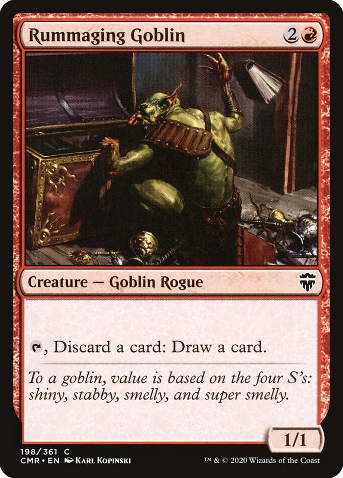 Rummaging Goblin [Commander Legends] | Tables and Towers