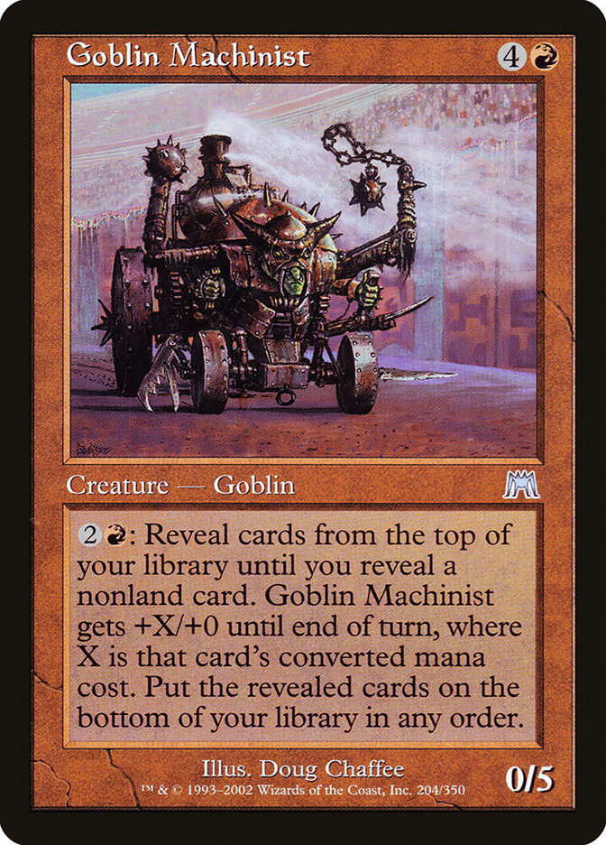 Goblin Machinist [Onslaught] | Tables and Towers