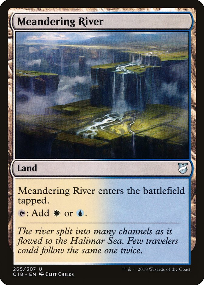 Meandering River [Commander 2018] | Tables and Towers