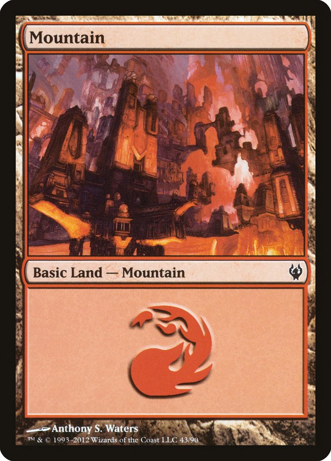 Mountain (43) [Duel Decks: Izzet vs. Golgari] | Tables and Towers