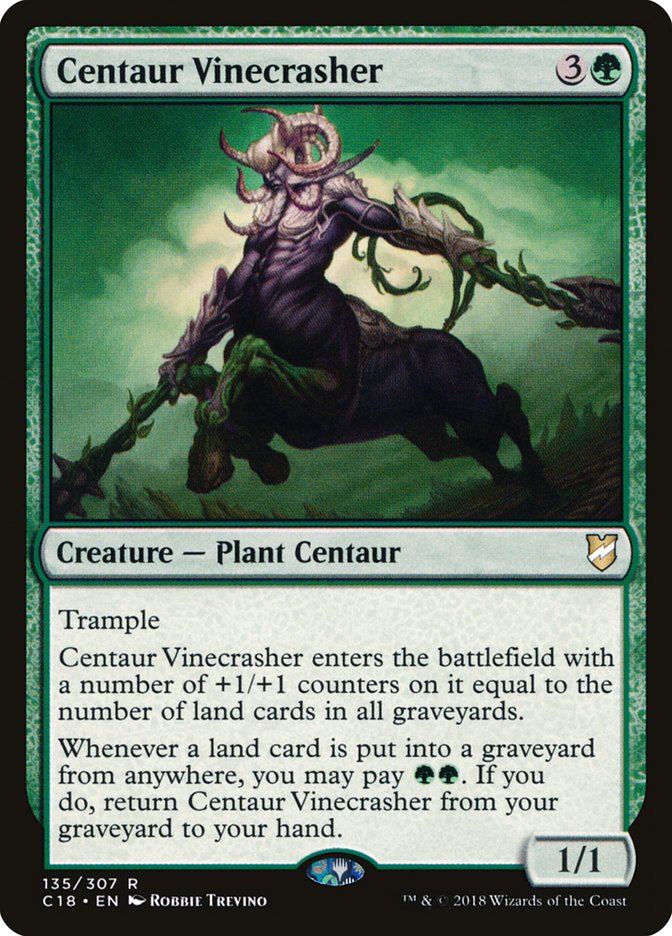 Centaur Vinecrasher [Commander 2018] | Tables and Towers