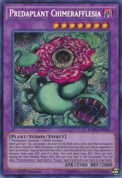 Predaplant Chimerafflesia [FUEN-EN009] Secret Rare | Tables and Towers