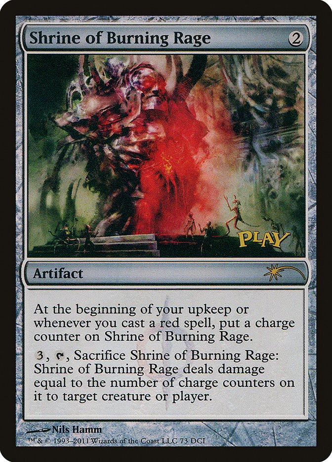 Shrine of Burning Rage [Wizards Play Network 2011] | Tables and Towers