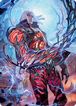 Tezzeret, Betrayer of Flesh Art Card [Kamigawa: Neon Dynasty Art Series] | Tables and Towers