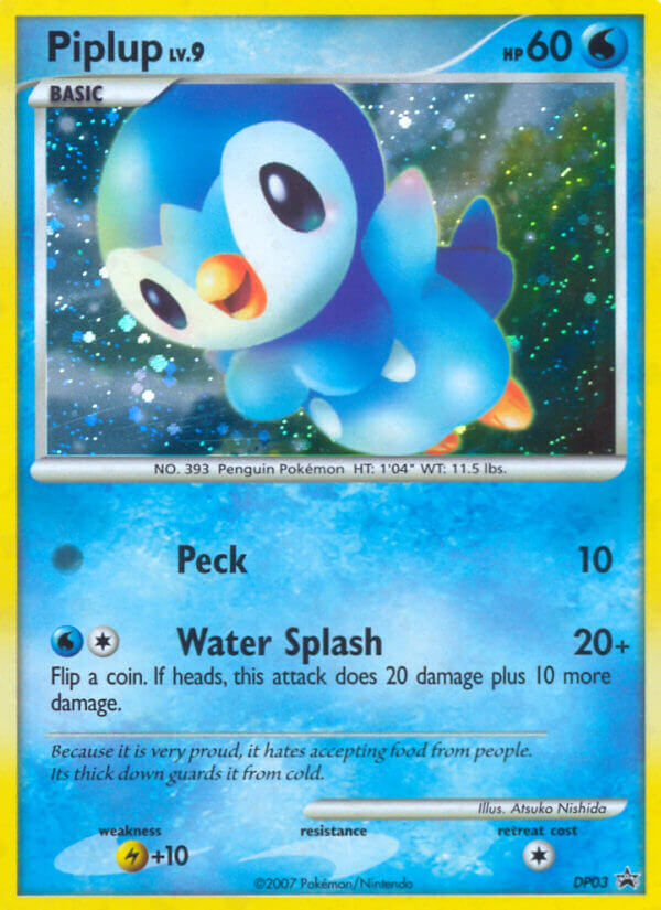 Piplup (DP03) [Diamond & Pearl: Black Star Promos] | Tables and Towers