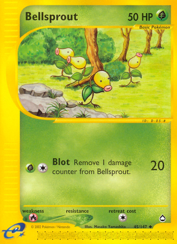 Bellsprout (45/147) [Aquapolis] | Tables and Towers