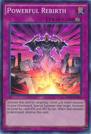 Powerful Rebirth [CROS-EN093] Super Rare | Tables and Towers