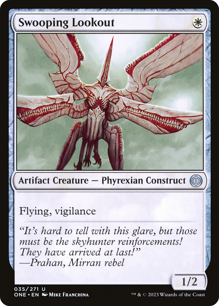 Swooping Lookout [Phyrexia: All Will Be One] | Tables and Towers