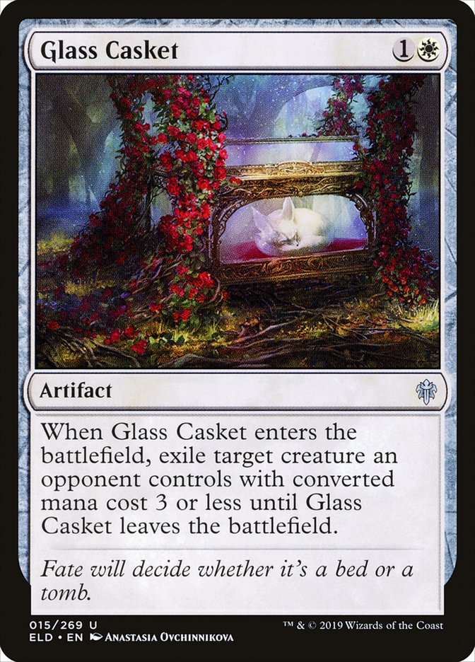 Glass Casket [Throne of Eldraine] | Tables and Towers