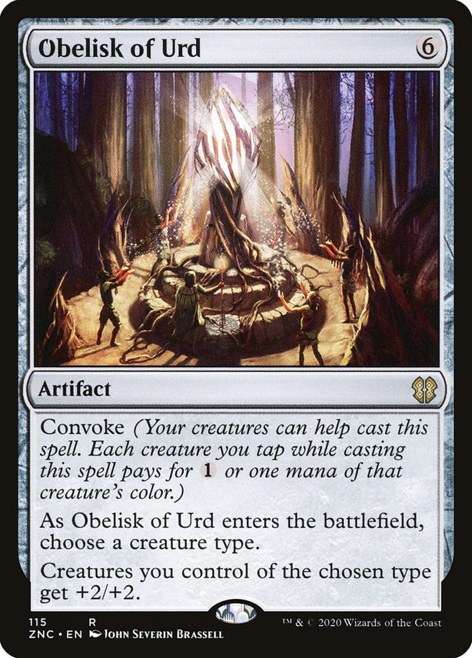 Obelisk of Urd [Zendikar Rising Commander] | Tables and Towers