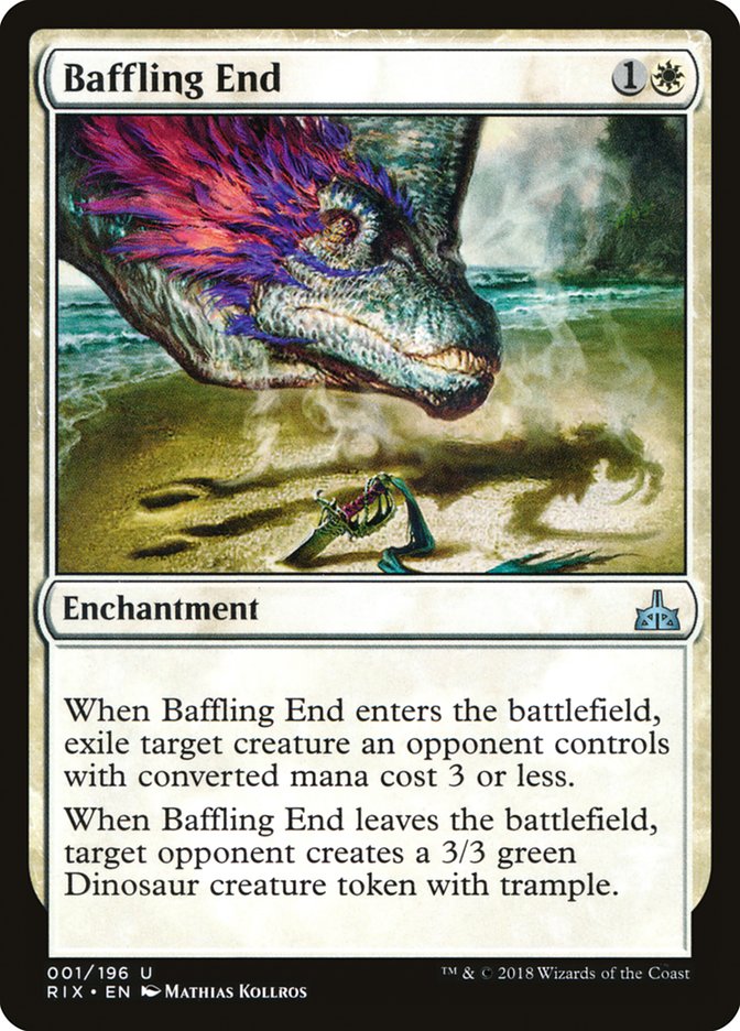 Baffling End [Rivals of Ixalan] | Tables and Towers