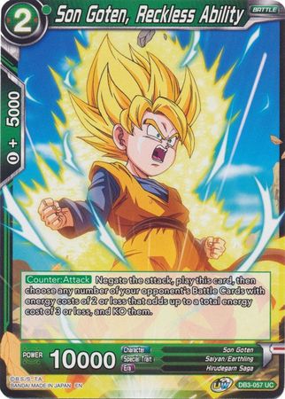 Son Goten, Reckless Ability (DB3-057) [Giant Force] | Tables and Towers