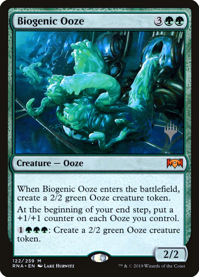 Biogenic Ooze (Promo Pack) [Ravnica Allegiance Promos] | Tables and Towers